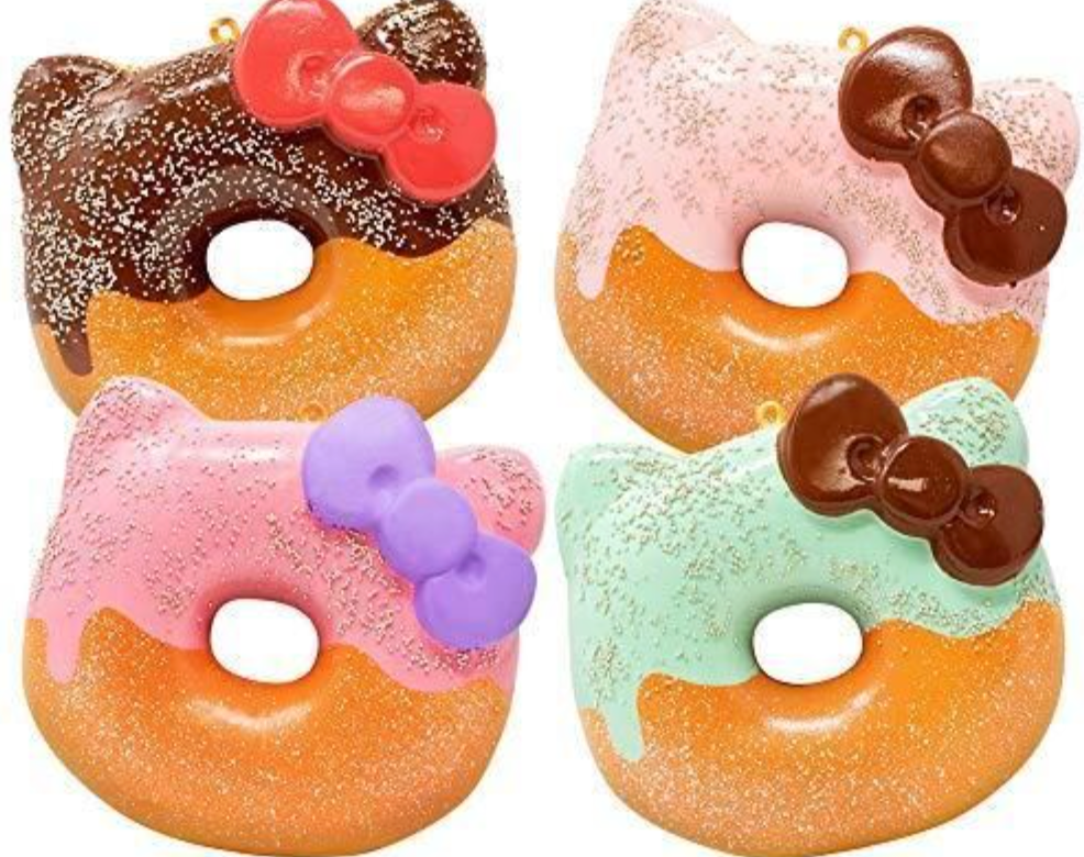 Hamee Sanrio Hello Kitty Mochi Donut Squishy