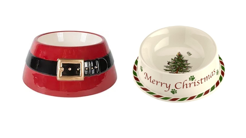 Christmas Pet Bowls