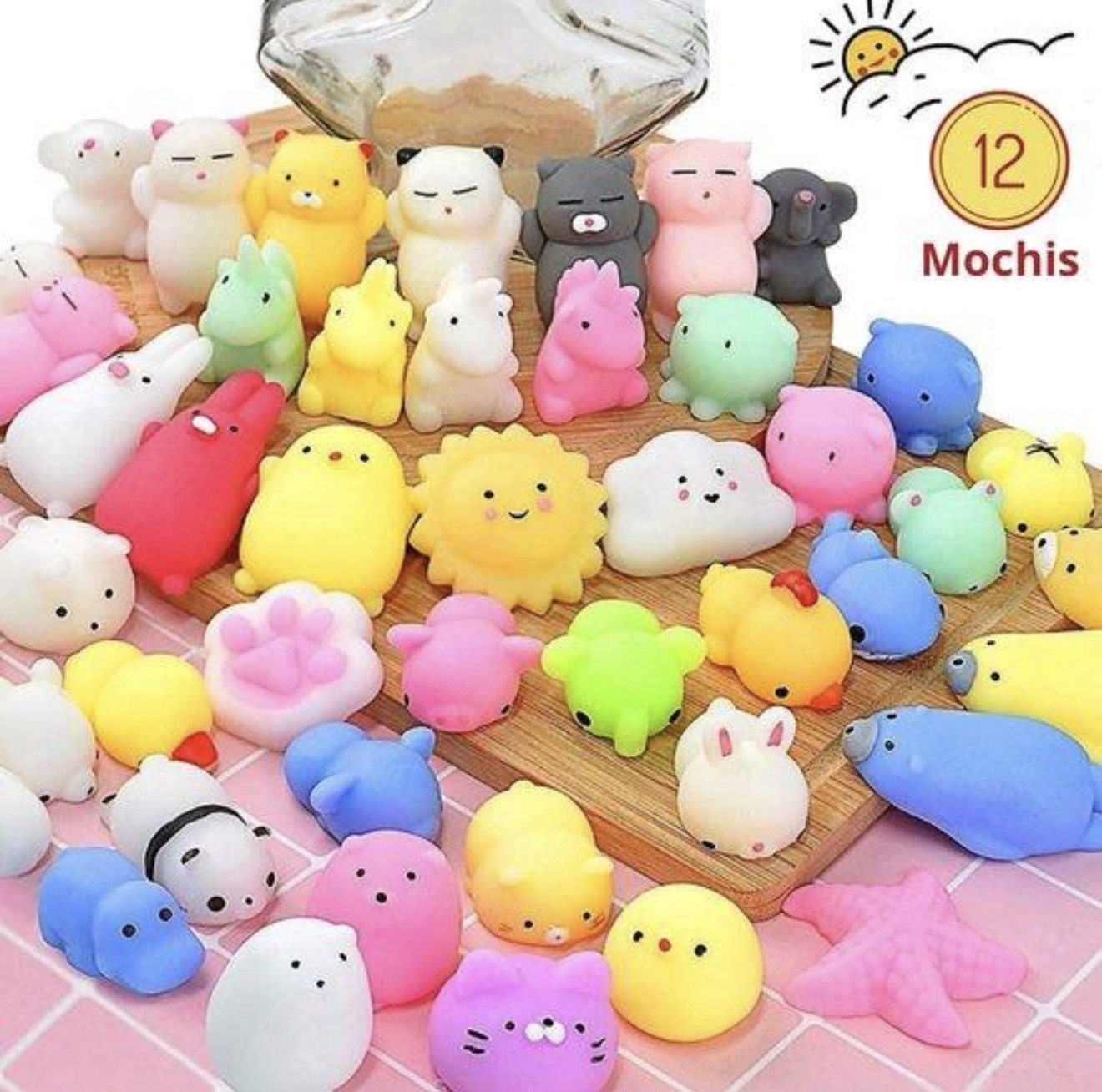 mochi squeeze fidget toys