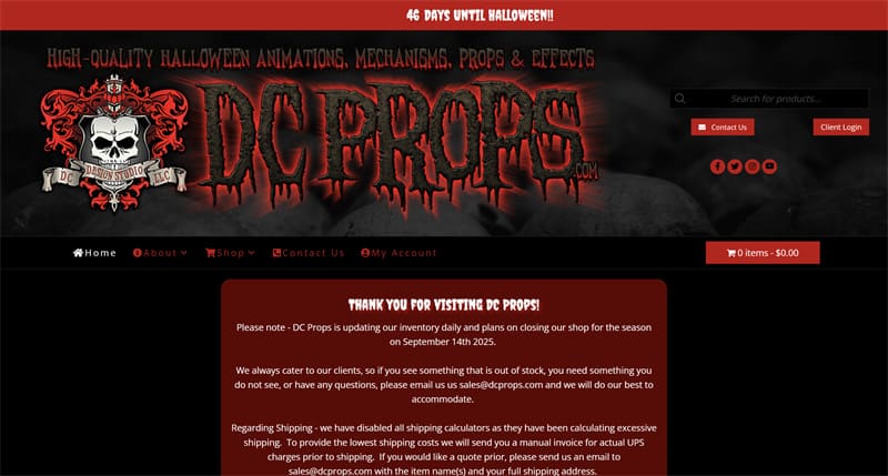 top 10 Halloween propmanufacturers