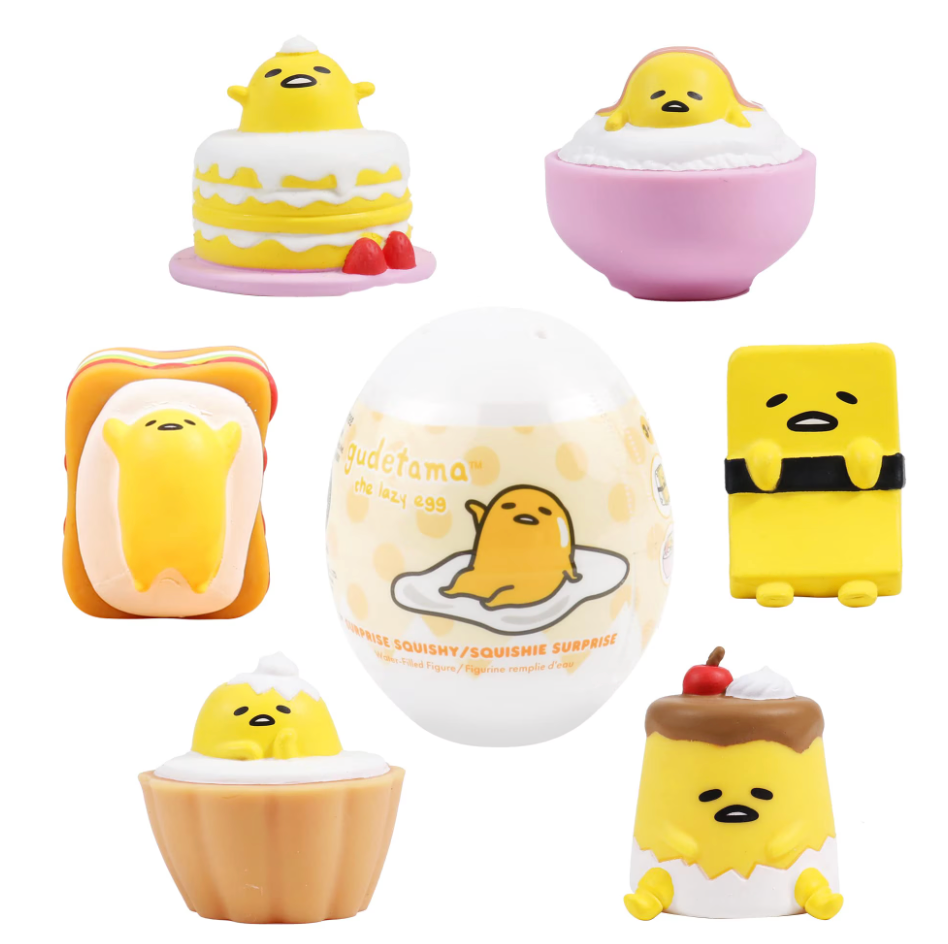 Gudetama SquiSHU Capsule Series 2 sold by Sanrio
