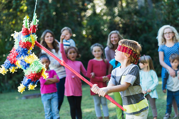 Mini Pi&ntilde;atas and Candy-Filled Party Favors