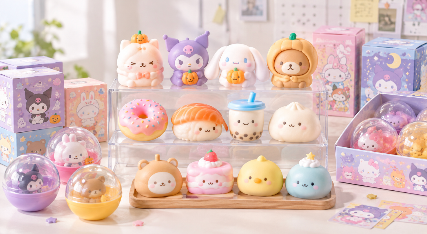 Collectible Squishies: Beyond Shapes, Series-Based Play Is Emerging