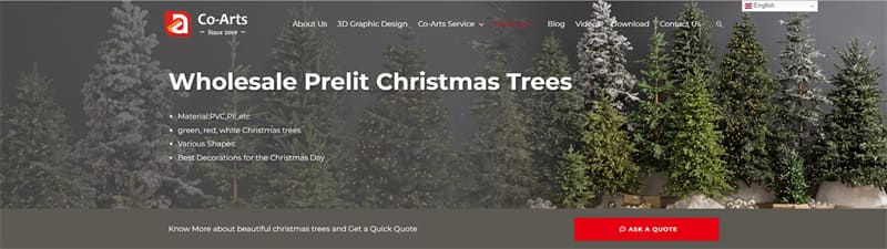 Wholesale Christmas tree Manufacturer