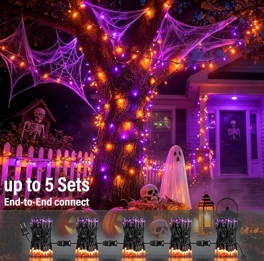 Glow-in-the-dark products (Halloween String Lights)