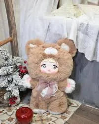 搪胶毛绒玩具糯米儿