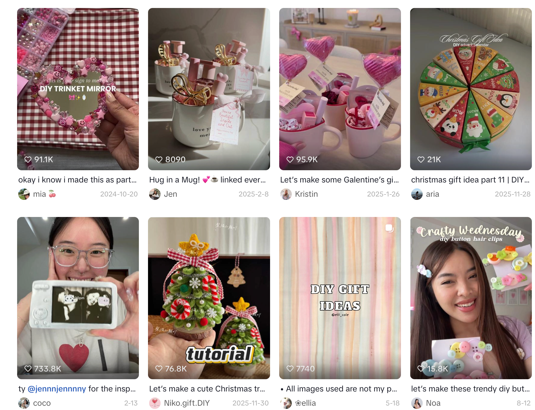 DIY gifting craft set for making handmade gifts