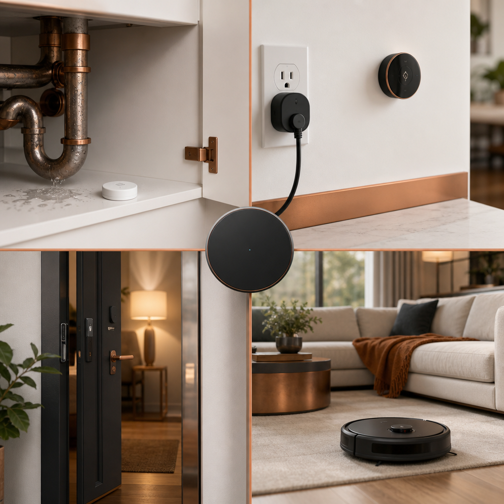 Wholesale smart home devices supporting safety, energy savings, convenience and automated household work