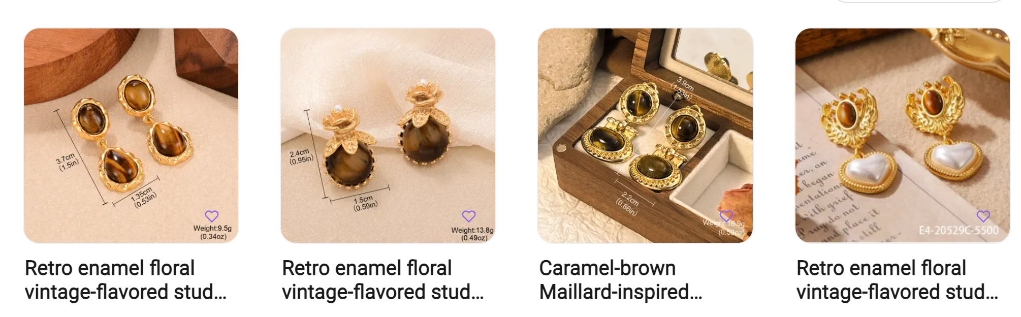 Vintage Pearl Earring Collection