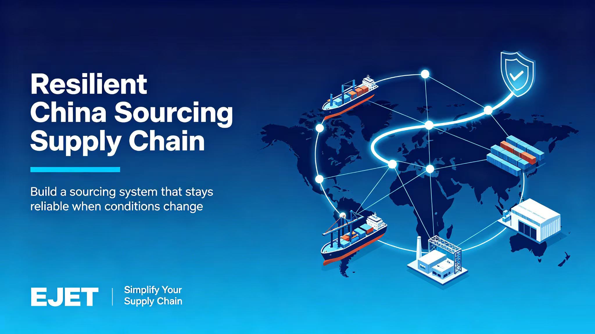 How to Build a Resilient China Sourcing Supply Chain in 2026
