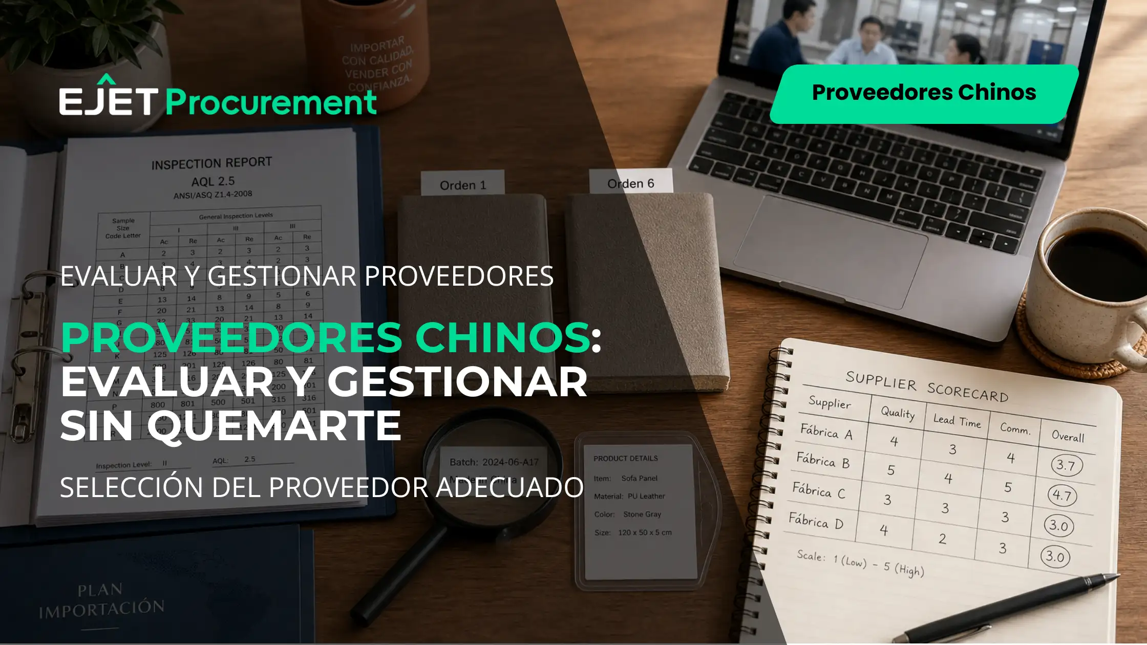 Proveedores Chinos: Evaluar y Gestionar Sin Quemarte