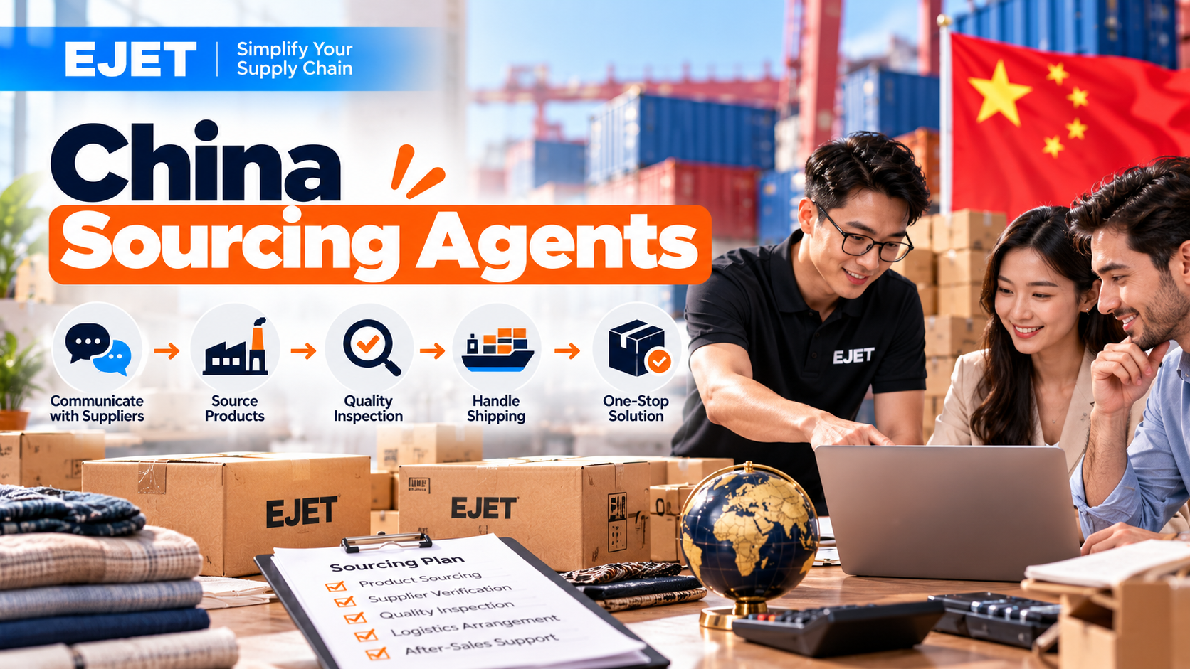 Hire the best sourcing agents in China