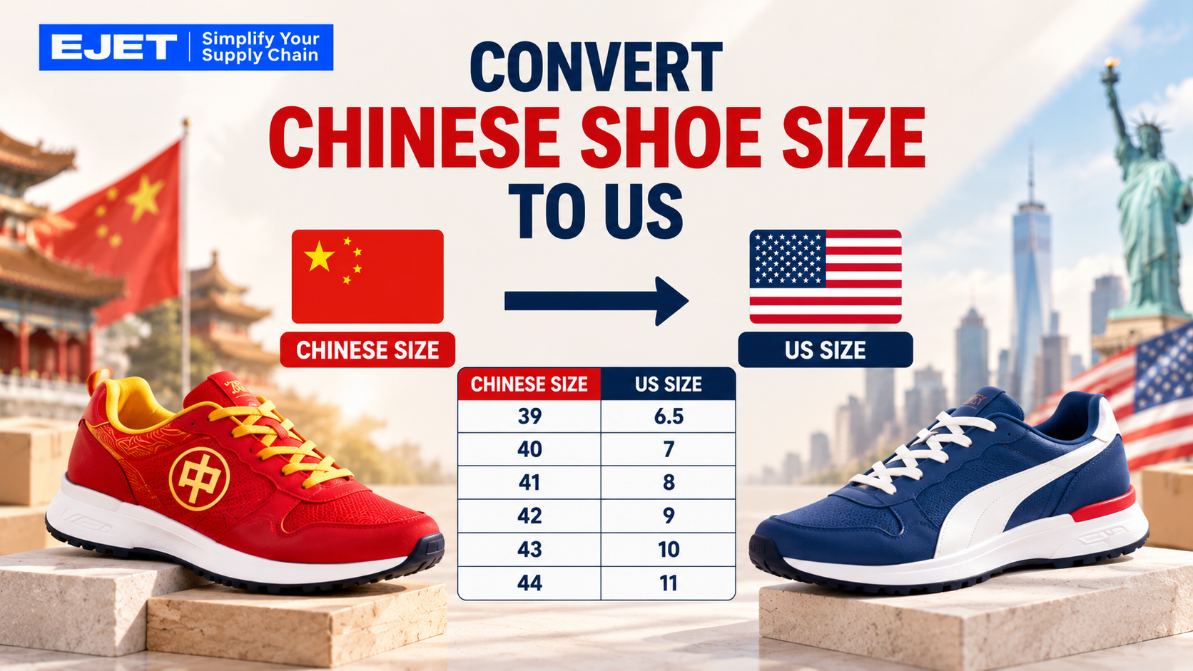 Convert Chinese Shoe Size to US: Size Guide & Asian Chart