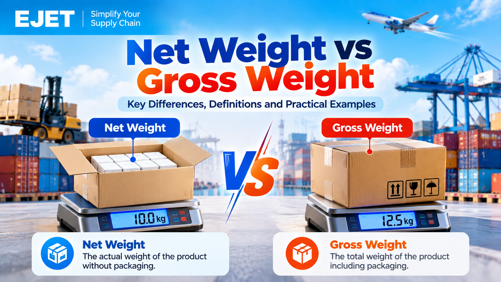 Net Weight vs Gross Weight