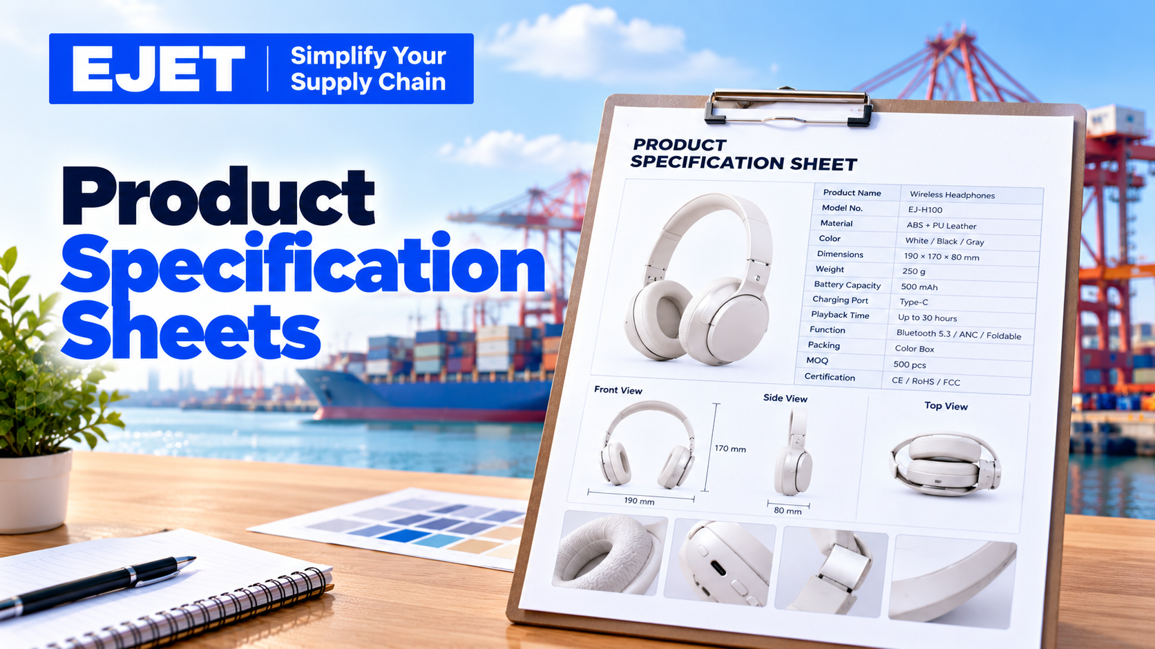 Product Specification Sheets