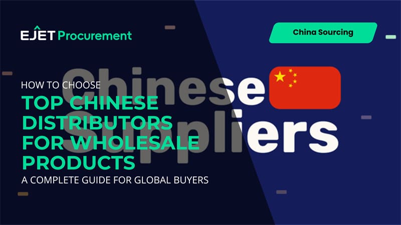 Top Chinese Distributors for Wholesale Products