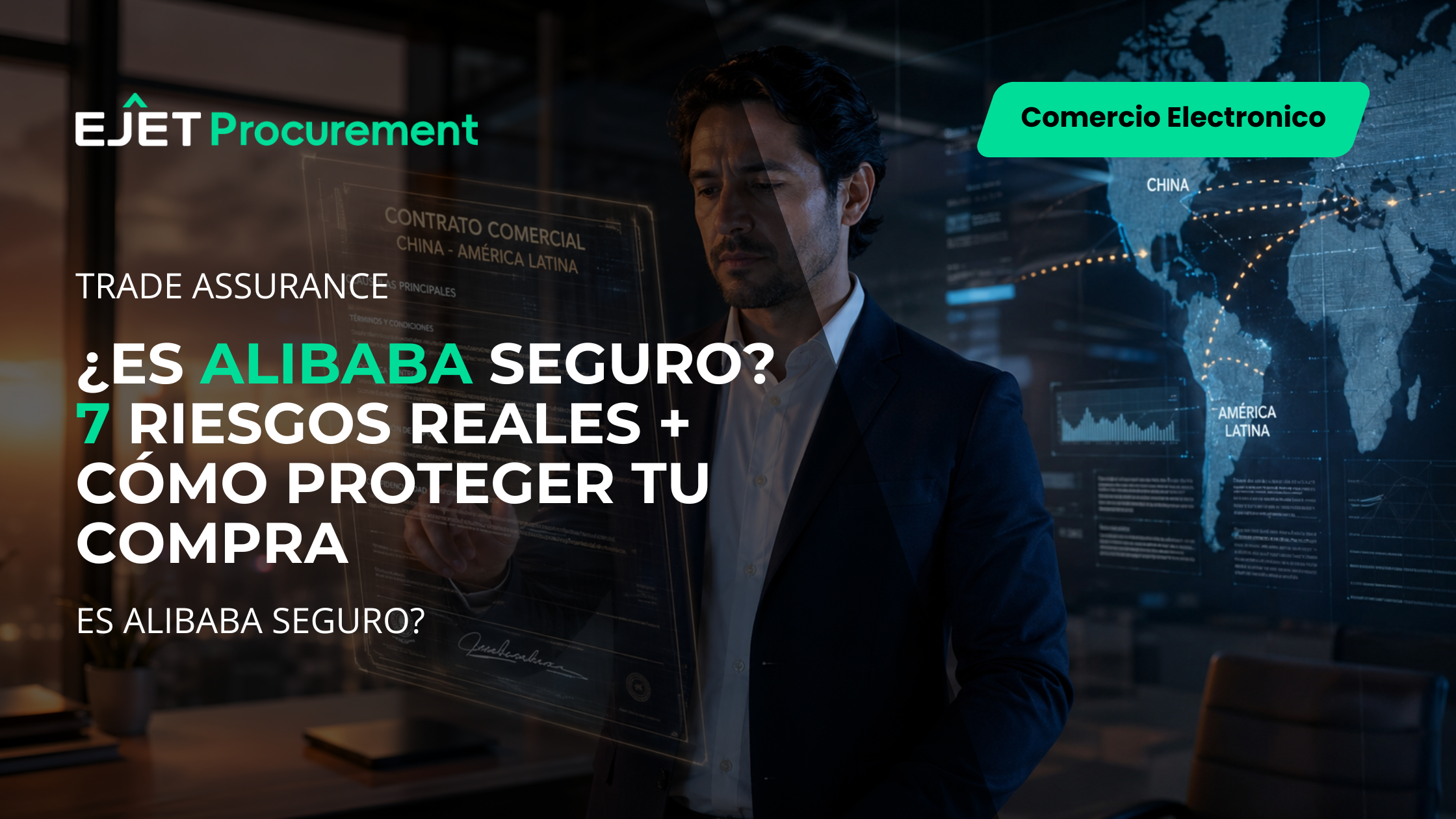 es alibaba seguro para importar desde China a Latinoamérica