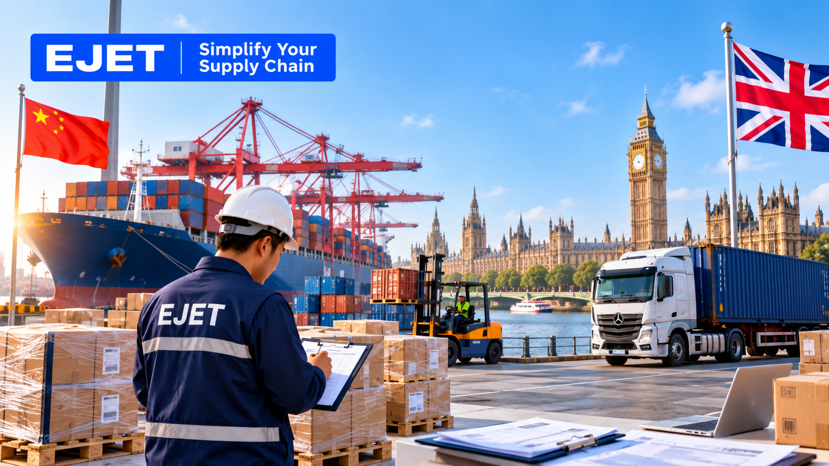 How to Import from China to the UK